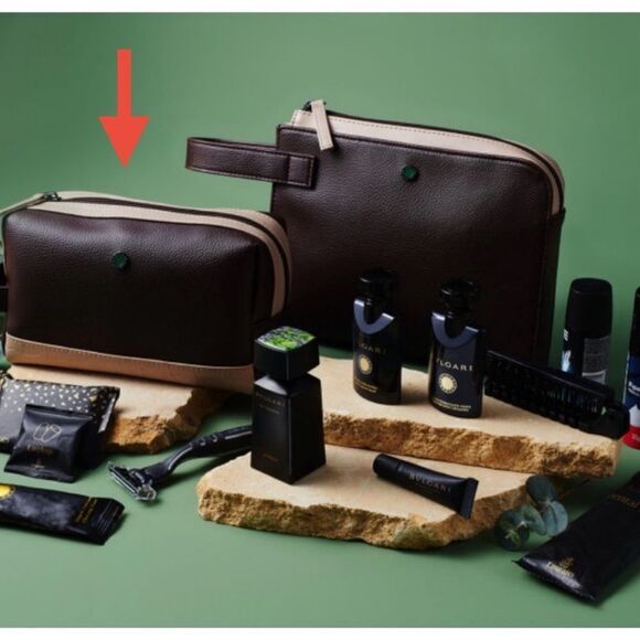 Emirates First/ Business Class Bulgari amenity kit. New. - Picture 1 of 12